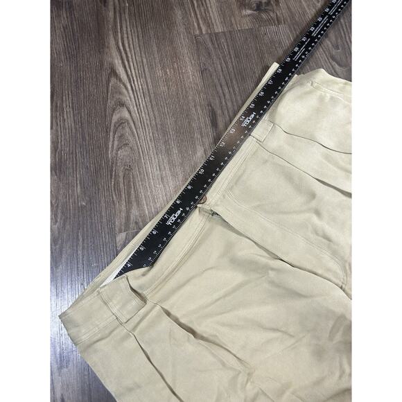 Tommy Bahama Pants Mens 38x30 Khaki 100% Silk Relax Preppy Island Beach Adult - Picture 4 of 7